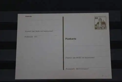 Berlin 1980; Ganzsache Burgen & Schlösser BuS: Postkarte   P 115;  ungebraucht