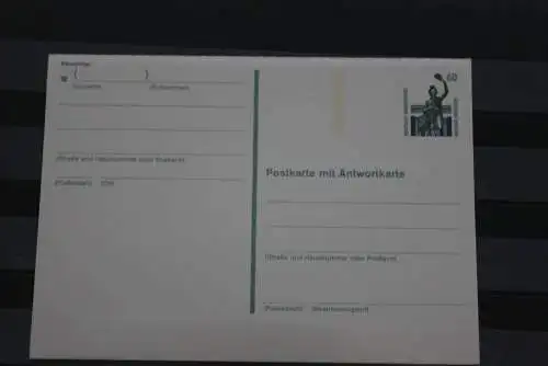 Deutschland 1990; Ganzsache Sehenswürdigkeiten: Postkarte mit Antwortkarte  P 146; ungebraucht