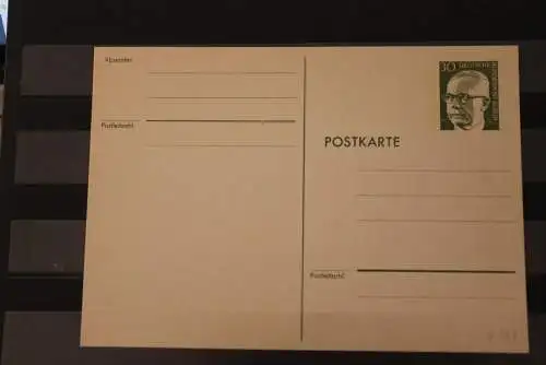 Berlin 1973; Ganzsache G. Heinemann Postkarte   P 91 I; ungebraucht