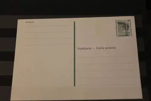 Berlin 1989; Ganzsache Sehenswürdigkeiten: Postkarte   P 131; ungebraucht