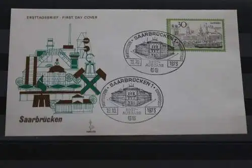 Deutschland 1973; FDC Fremdenverkehr (IX); Saarbrücken; MiNr. 787; ESST Saarbrücken