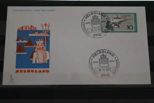 Deutschland 1972; FDC Fremdenverkehr (VII); Helgoland; ESST Helgoland; MiNr. 746