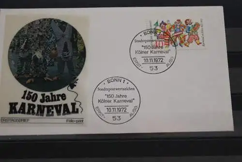 Deutschland 1972; FDC Kölner Karneval; MiNr. 748