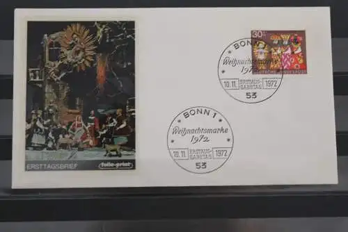 Deutschland 1972; FDC Weihnachten; MiNr. 749