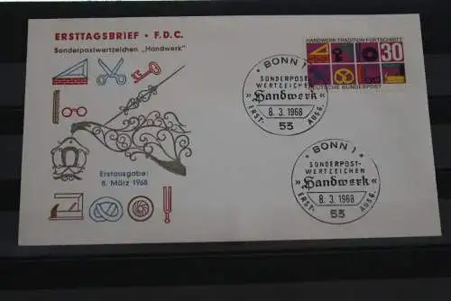 Deutschland 1968; FDC Handwerk; MiNr. 553