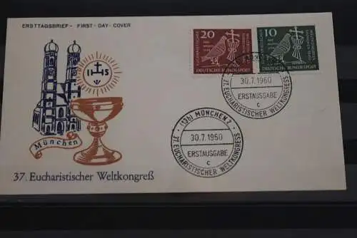 Deutschland 1960; Eucharistischer Weltkongress; FDC MiNr. 329; ESST München