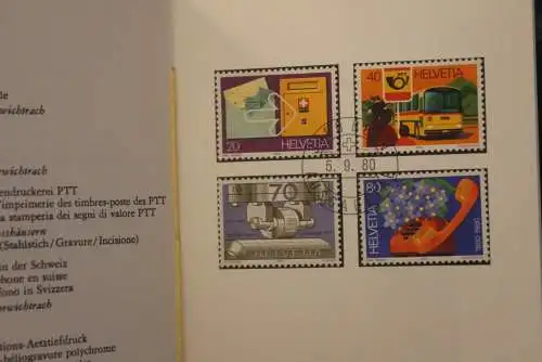 Schweiz 1980,  PTT- Sammelheft  Nr. 177; Post; 5.9. 1980; ESST