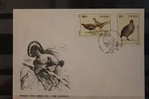 Polen 1986; Vögel, FDC