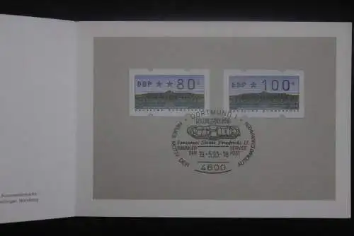 Deutschland 1993; Neue Automatenmarken; Ministerkarte; ESST NAPOSTA Dortmund; sehr selten