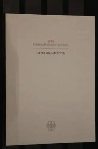 Ministerkarte aus 1999: Dienst am Nächsten; MiNr. 2065