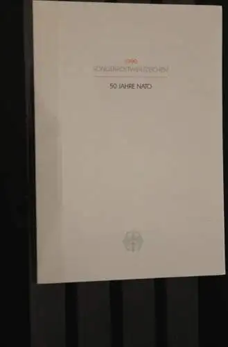 Ministerkarte aus 1999: 50 Jahre NATO; MiNr. 2039