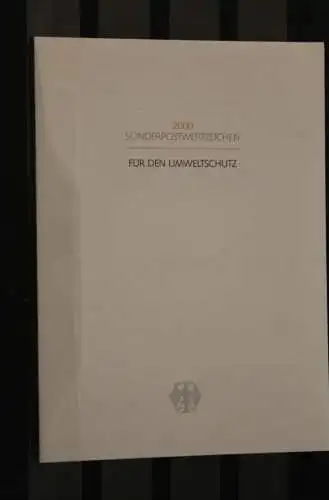 Ministerkarte aus 2000: Für den Umweltschutz; MiNr. 2116