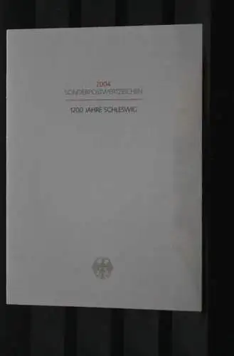 Ministerkarte aus 2004: 1200 Jahre Schleswig; MiNr. 2377