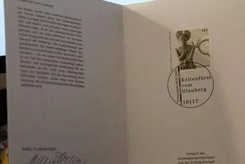 Ministerkarte aus 2005: Archäologie in Deutschland: Kelten;  MiNr. 2436