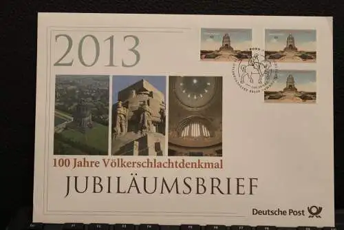 Deutschland; Jubiläumsbrief 2013: 100 Jahre Völkerschlachtdenkmal