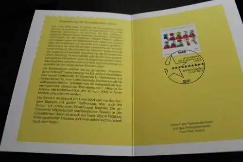 Deutschland 2004; Erweiterung der Europäischen Union; Ministerkarte MiNr. 2400