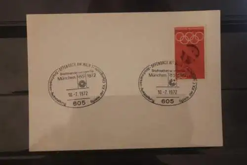 Deutschland 1972; Offenburg; ESST Spiele der XX. Olympiade München