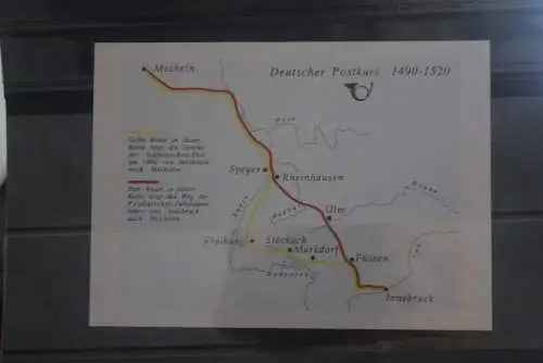 Deutschland 1990, 500 Jahre Post; An Bord Kinderdorf-Luftschiff Bodensee II; nummeriert