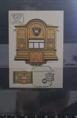 Österreich 1982, Tag der Briefmarke; MC; ESST Wien