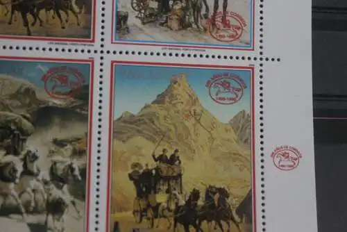 Paraguay 1990; 500 Jahre Post Gedenkblock; MNH