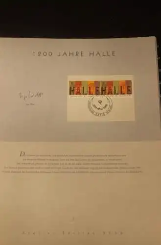 Deutschland 2006; 1200 Jahre Halle; Atelier Edition der POST; MiNr. 2510