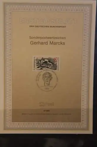 Deutschland 1989, ETB 9/1989: Gerhard Marcks, MiNr 1410