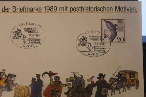 Deutschland 1988 Sammelblatt der POST "Tag der Briefmarke"; SST Lippstadt