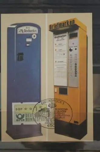 Deutschland 1983; ATM 1; 84. Philatelistentag Osnabrück; MK, SST