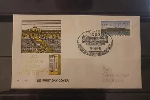 Deutschland 1993; FDC ATM 2, SST Potsdam