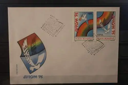 Rumänien 1995; FDC Europa - CEPT, MiNr. 5084-85