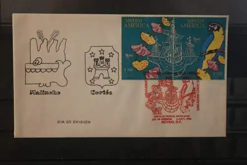 UPAE UPAEP - America Mexico 1990; FDC