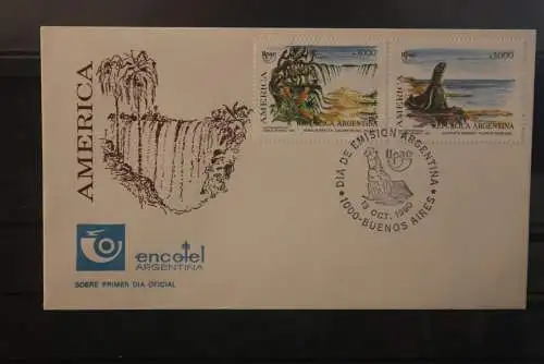 UPAE UPAEP - America Argentina 1990; FDC