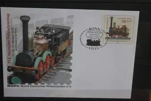 Deutschland 2013; 113. Deutscher Philatelistentag; Tag der Briefmarke; USo 305, SST