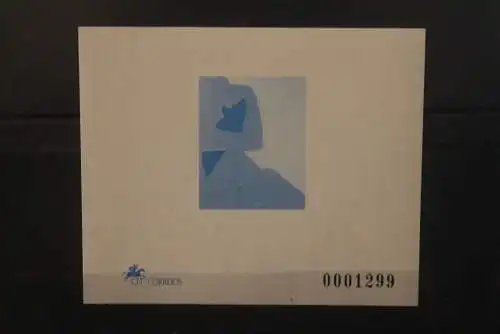 Portugal Madeira EUROPA-Ausgabe 1993; Schwarzdruck, (Blaudruck), MiNr. 162; nummeriert, gummiert