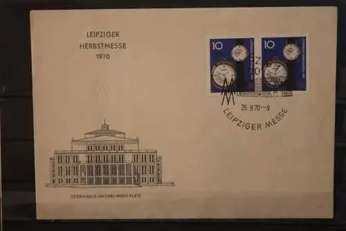 DDR 1970;  Leipziger Herbstmesse 1970, Messebrief; MiNr. 1601; FDC