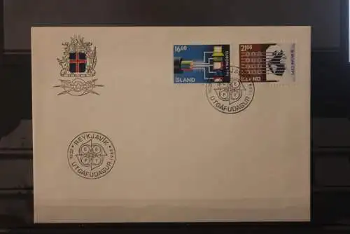 Island 1988;  Europa CEPT  MiNr. 682-83, FDC