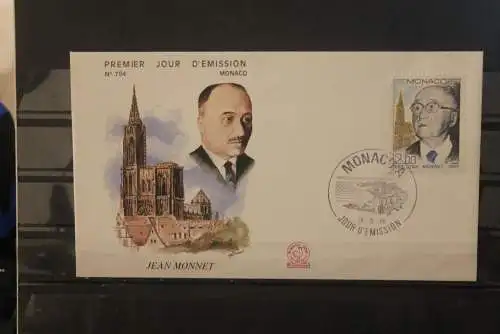 Monaco  1988;  Europa Jean Monnet  MiNr. 1871; FDC