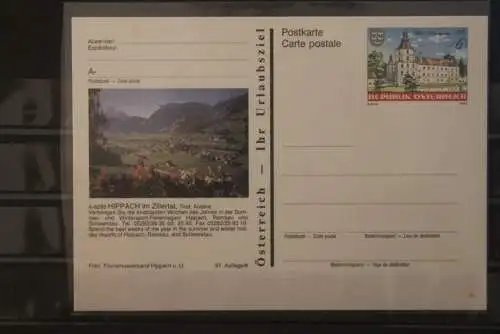 Österreich; Auslands-Bildpostkarte: Hippach; Tirol; ungebraucht