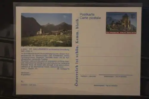 Österreich; Auslands-Bildpostkarte: St. Gallenkirch; Vorarlberg; ungebraucht