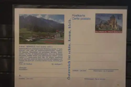 Österreich; Auslands-Bildpostkarte: Seefeld; Tirol; ungebraucht