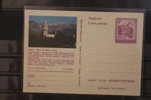 Österreich; Auslands-Bildpostkarte: Hall; Tirol; ungebraucht