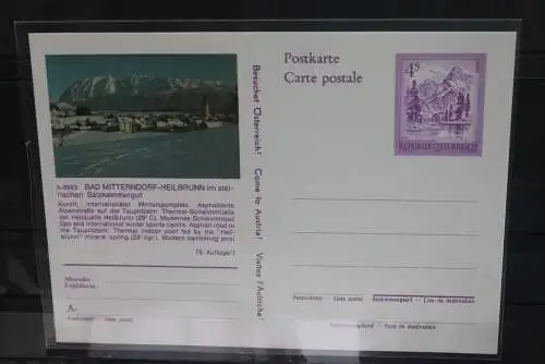 Österreich; Auslands-Bildpostkarte: Bad Mitterndorf - Heilbrunn; Salzkammergut; ungebraucht