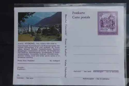 Österreich; Auslands-Bildpostkarte: Kitzbühel; Tirol; ungebraucht