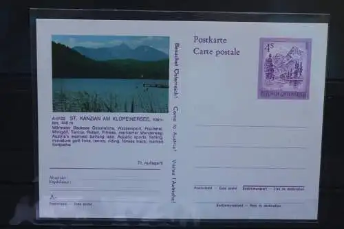 Österreich; Auslands-Bildpostkarte: St. Kanzian; Kärnten; ungebraucht