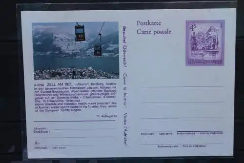 Österreich; Auslands-Bildpostkarte: Zell am See; Salzburg, ungebraucht