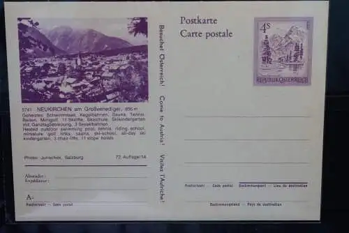 Österreich; Auslands-Bildpostkarte: Neukirchen; Salzburger Land, ungebraucht