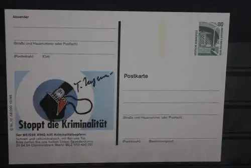 Deutschland 1995; Bildpostkarte Der Weiße Ring