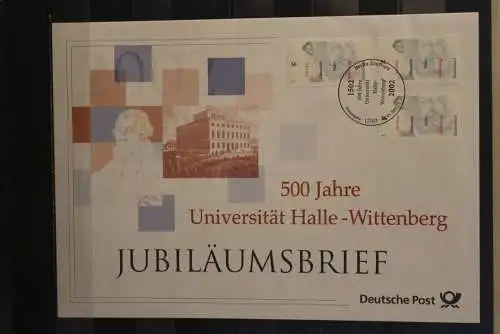 Deutschland; Jubiläumsbrief 2002: 500 Jahre Universität Halle-Wittenberg; lesen