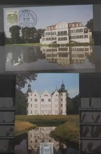 Deutschland Maximumkarte, MC, MK: Burgen und Schlösser  1982; MiNr. 1139-43
