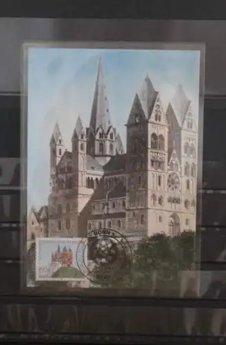 Deutschland Maximumkarte, MC, MK:  Limburger Dom 1985; MiNr. 1250